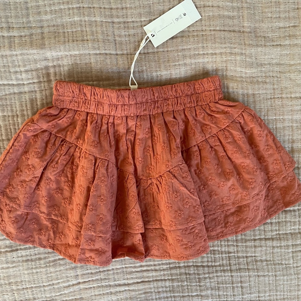 Rylee + cru tiered skirt